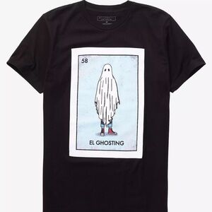 Black 'El Ghosting' Graphic Tee -lunchbox original L